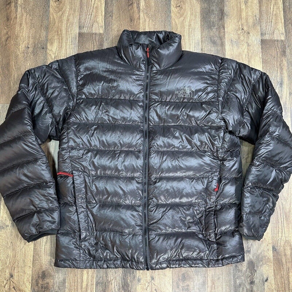 The North Face Down Jacket Puffer Men’s Large Charcoa… Gem
